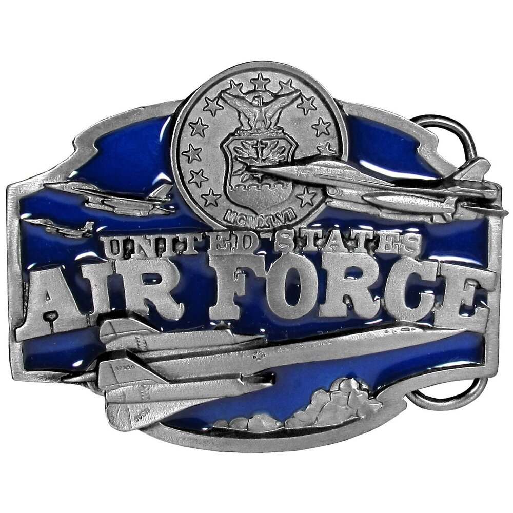 5947 US Air Force Enameled Belt Buckle